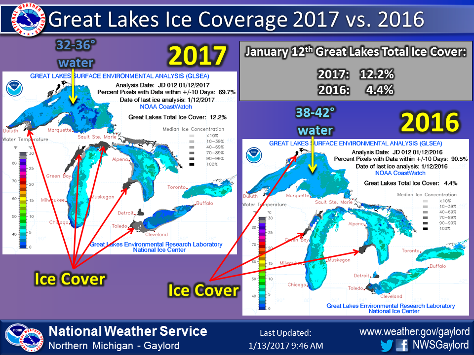 Noaa Great Lakes Ice Coverage Noaa Great Lakes Ice Coverage
